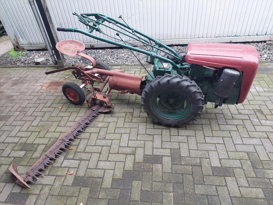 goldoni mit anhängemähwerk ähnlich holder oder bungartz
