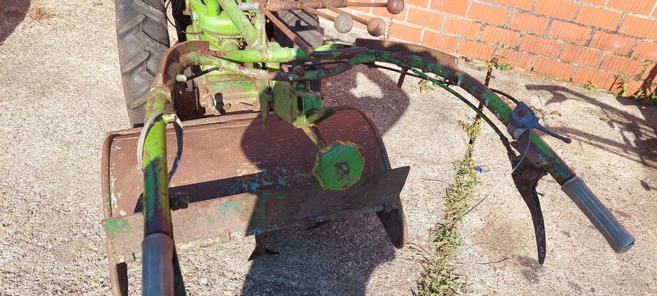 agria 1900 jlo / ilo d660l mit messerfräse bastelobjekt