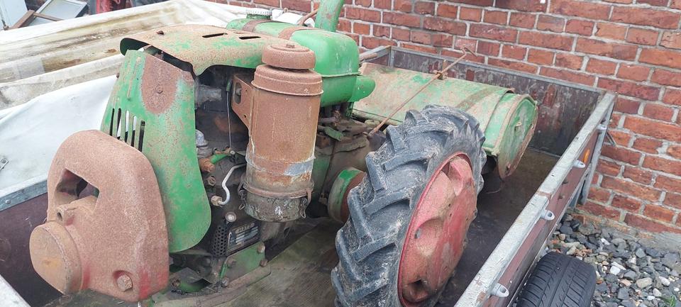 agria 1700 hatz e75 krichgang fräse frontgewicht