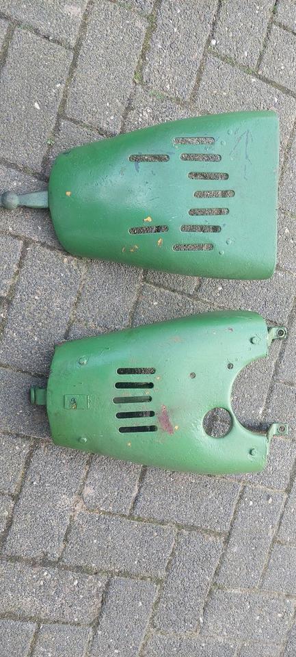agria 1700 hatz maske u. haube mit halterungen guter zustand