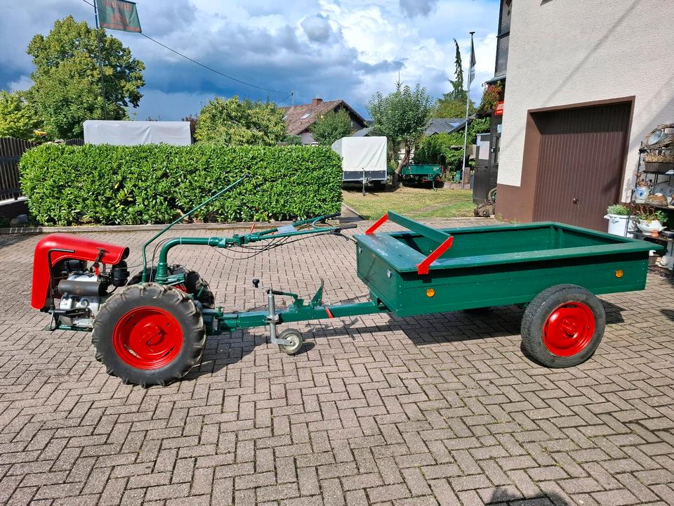 IRUS U 1200 IM GESPANN ( EINACHSER, EINACHSSCHLEPPER)