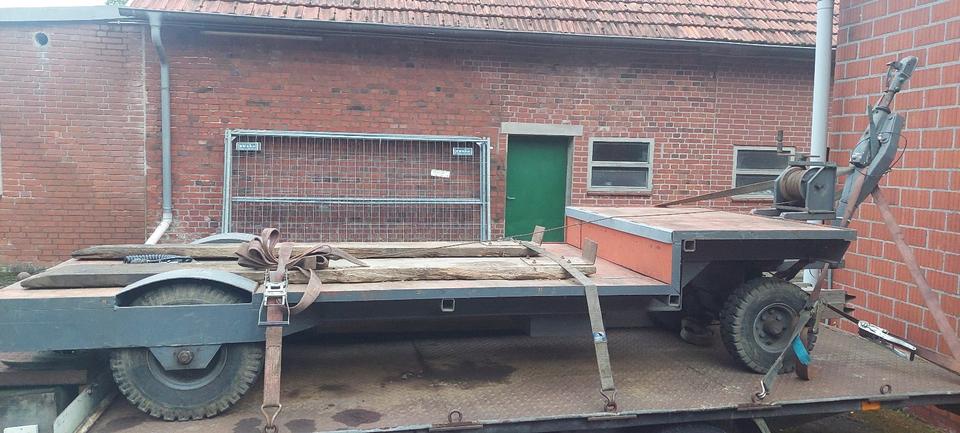 tieflader fÃ¼r schmalspur raupe Toselli 68 kein agria irus hummel